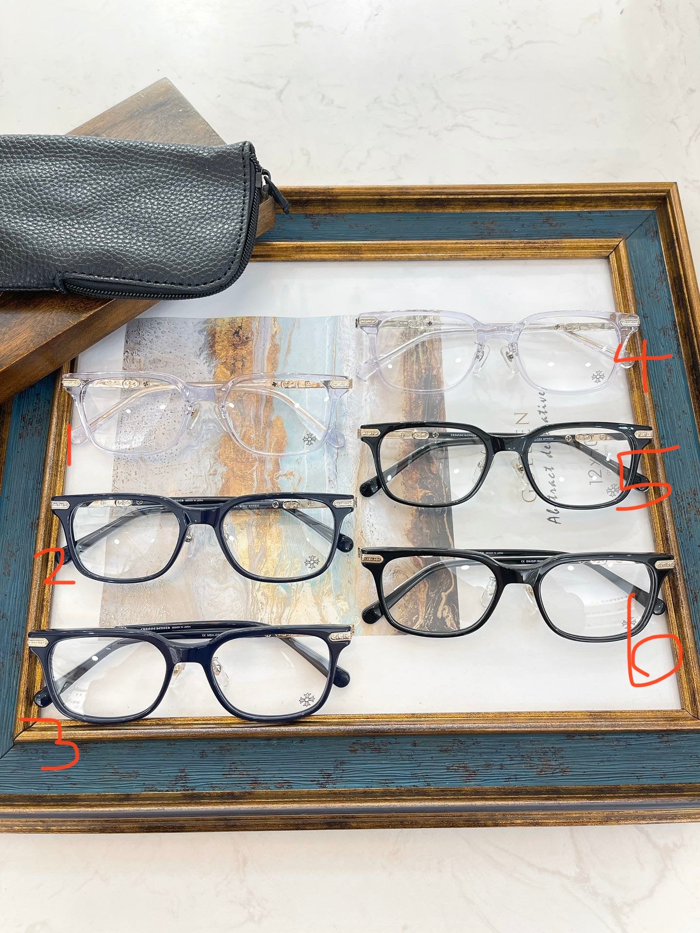 Chrome Hearts eyewear/glasses