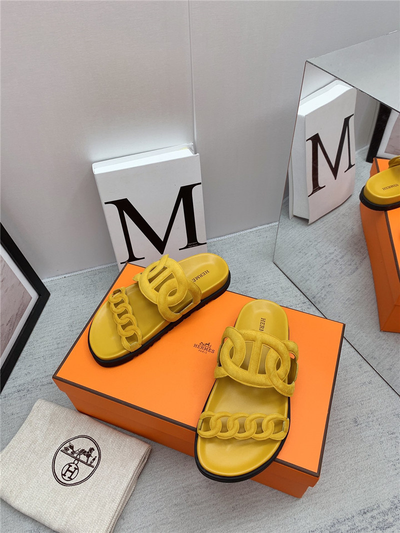 hermes flat sandals