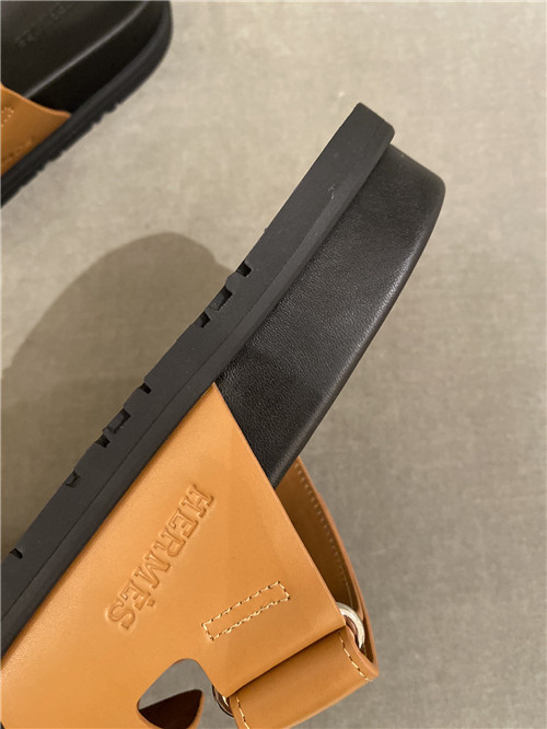 hermes h slippers women