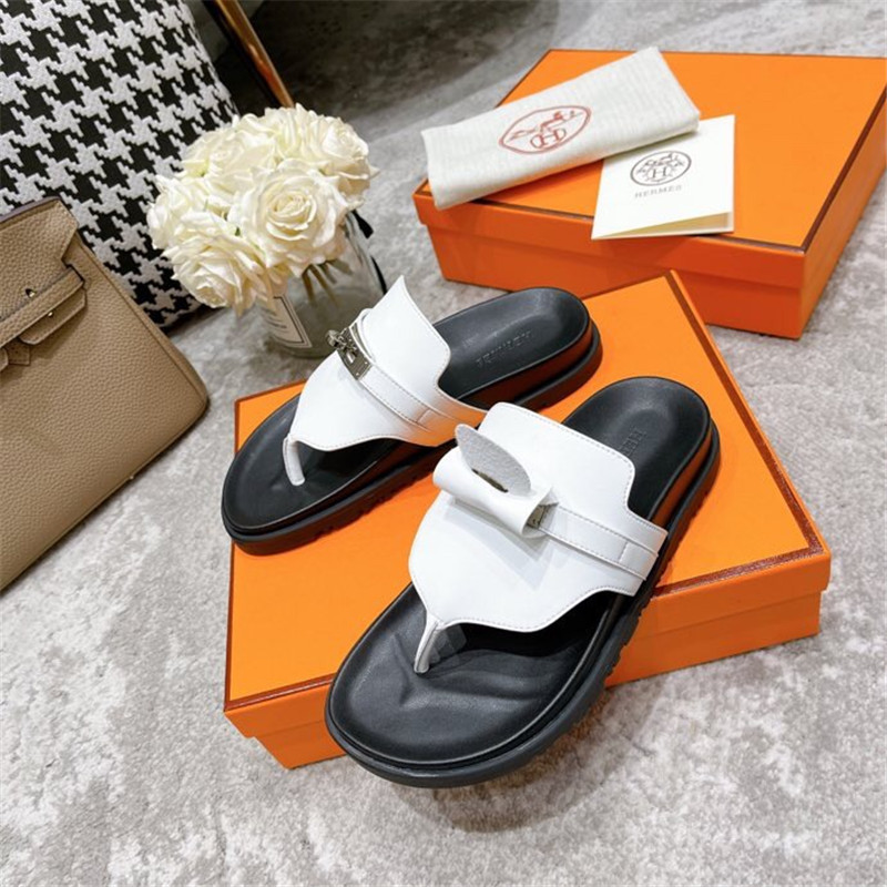 hermes kelly buckle slippers