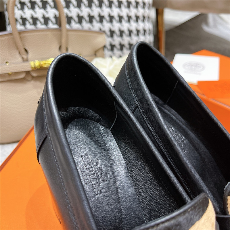hermes dauphine mid heel mules