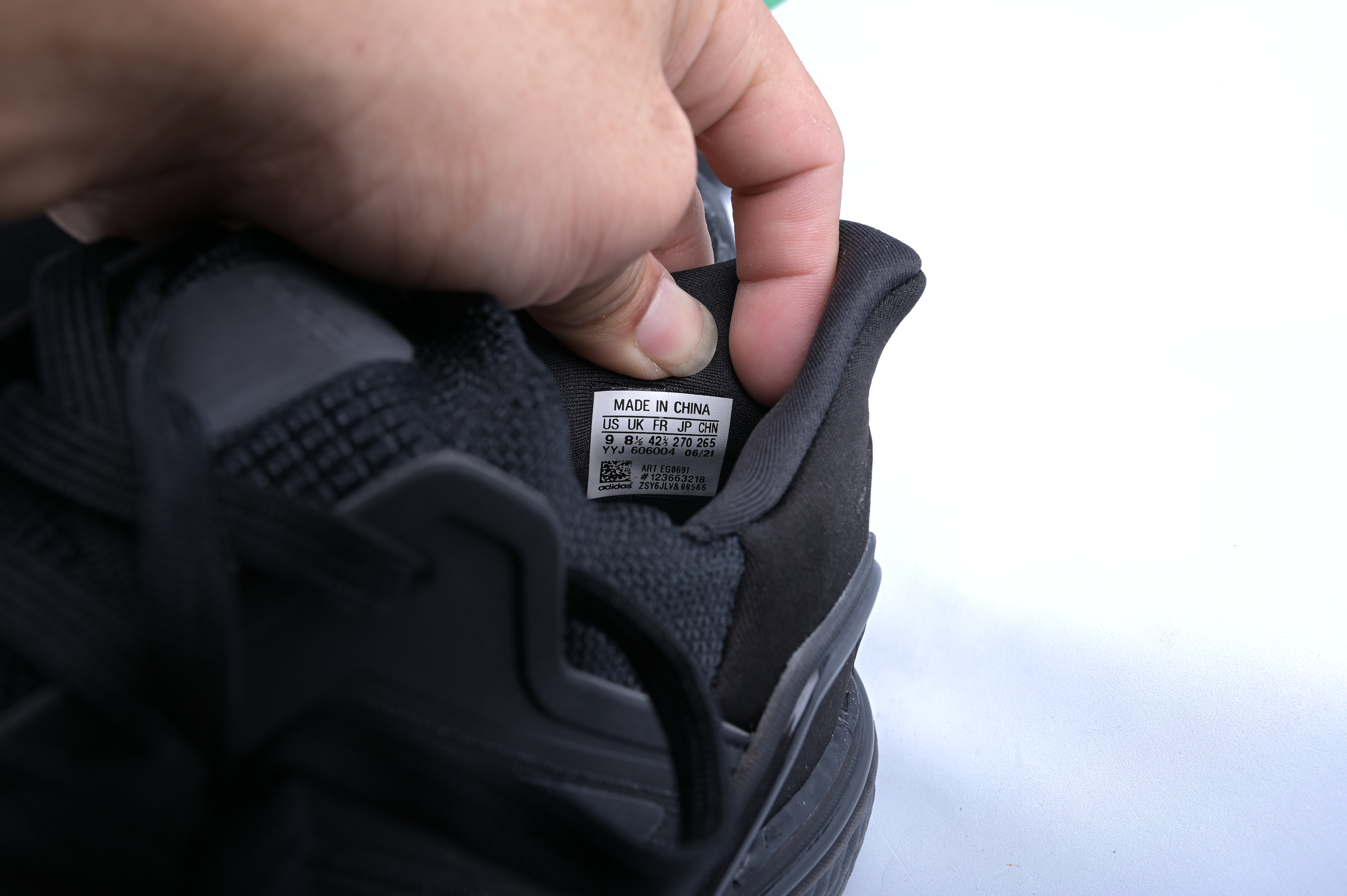 adidas Ultra Boost 20 Triple Black EG0691