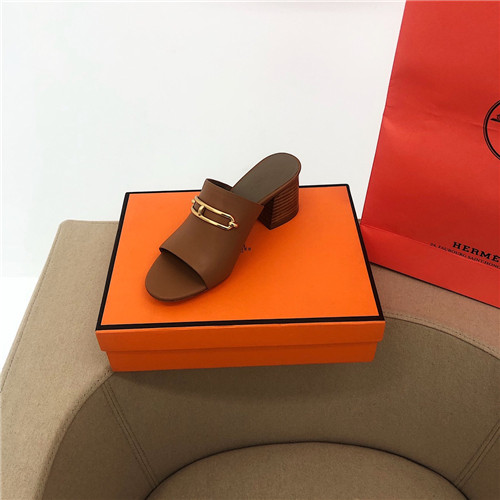 hermes lady slippers sandals