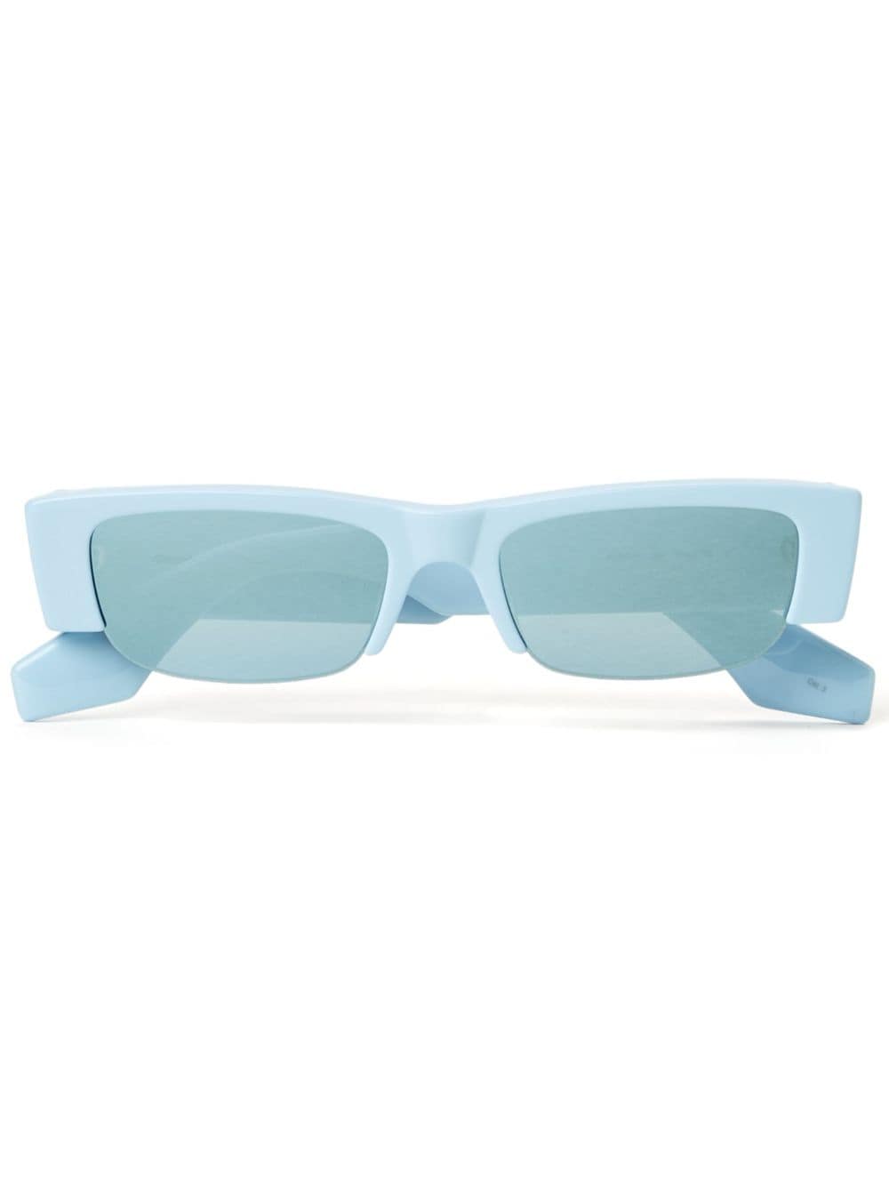 Alexander Mcqueen Dupes Eyewear Graffiti rectangle-frame sunglass replicas