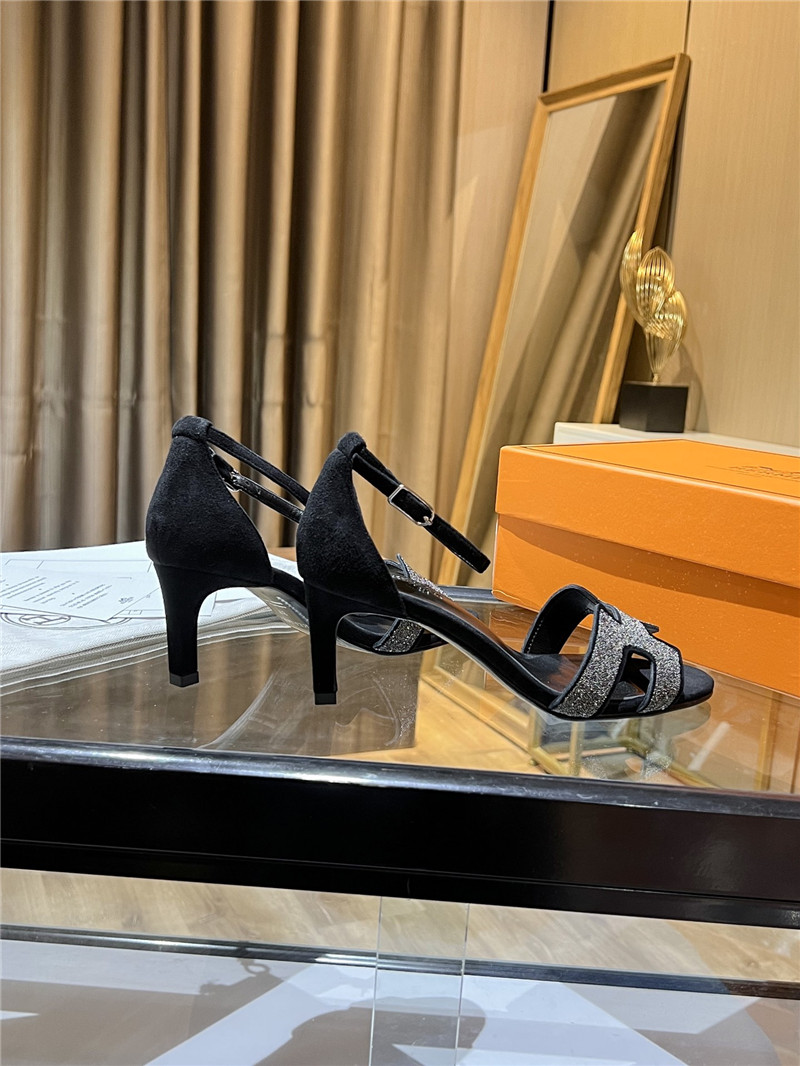 hermes high heel sandals
