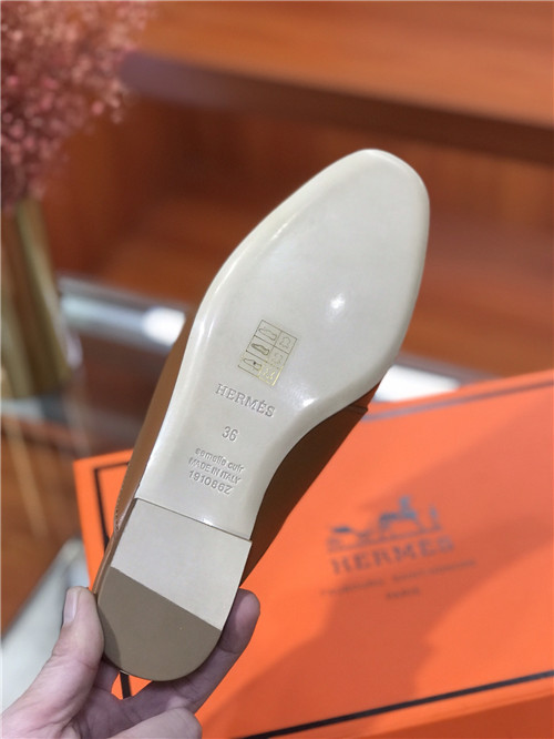 hermes loafers slippers