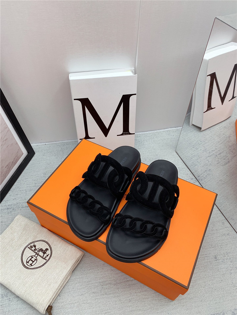 hermes flat sandals