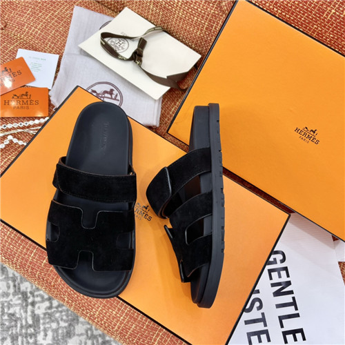 hermes h slippers womens