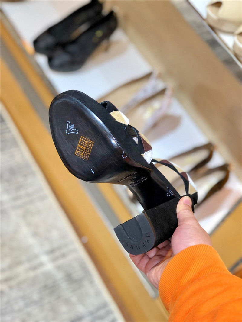 Hermes sandals dupe heels  shoes