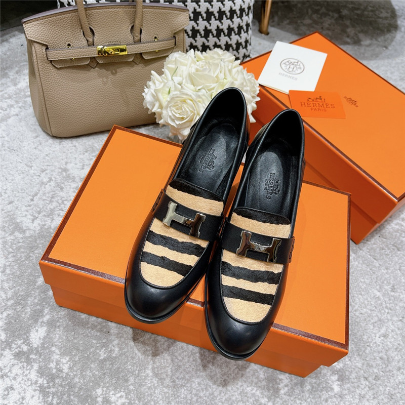 hermes dauphine mid heel mules
