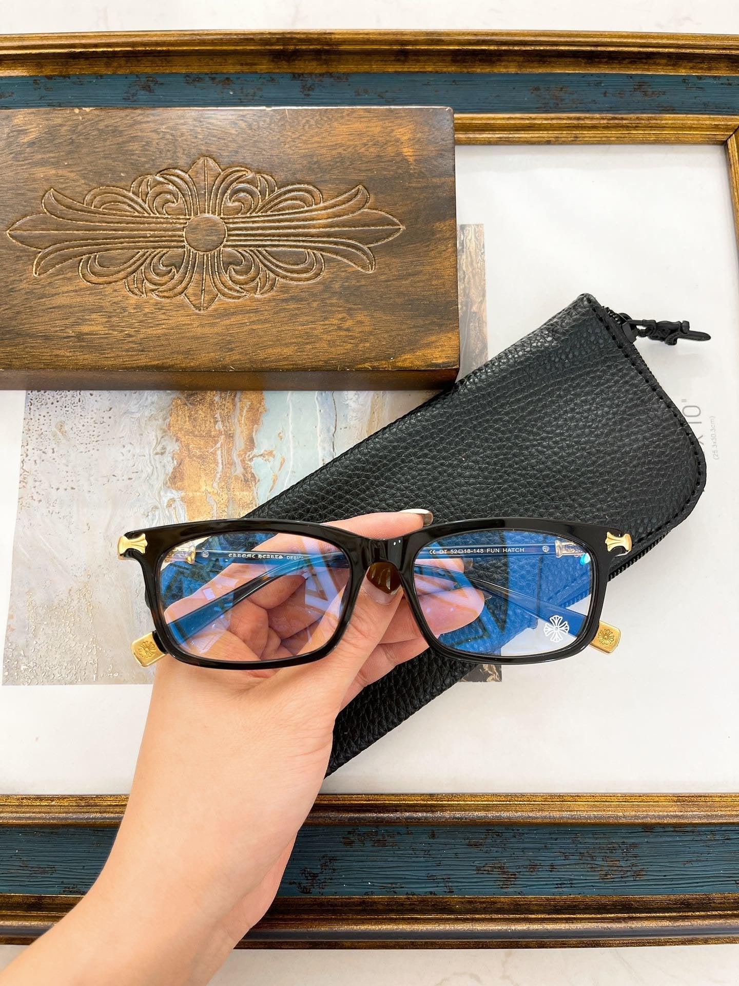 Chrome Hearts eyewear/glasses