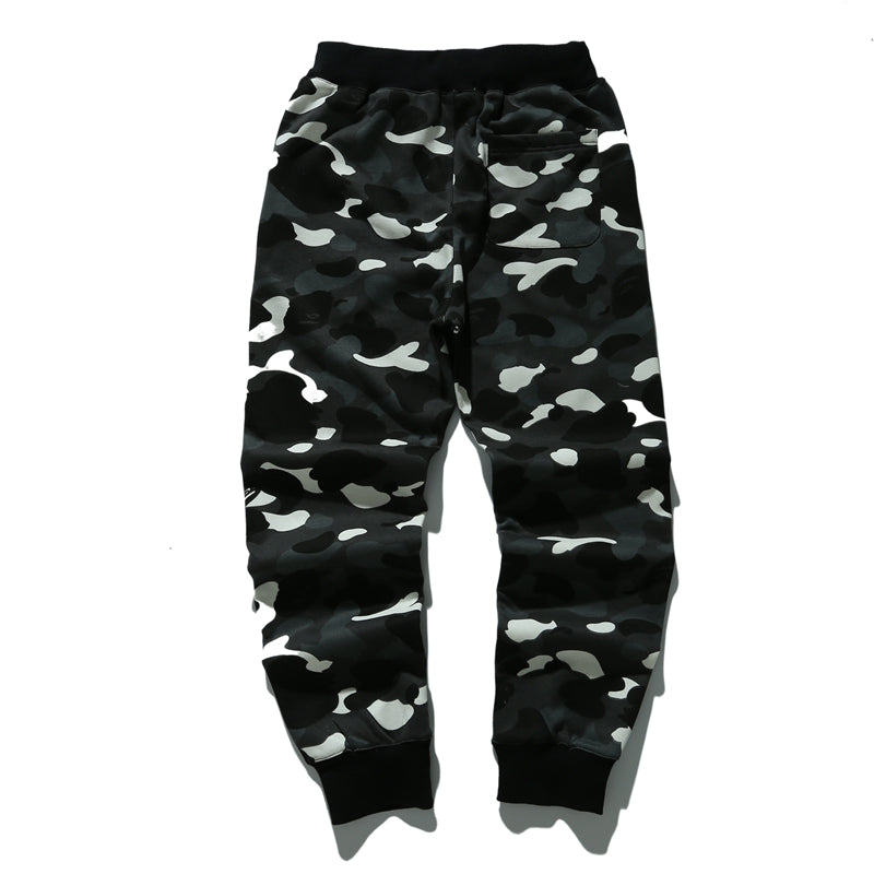 BAPE Camo Shark Track Pants Sweatpants HDCP8370