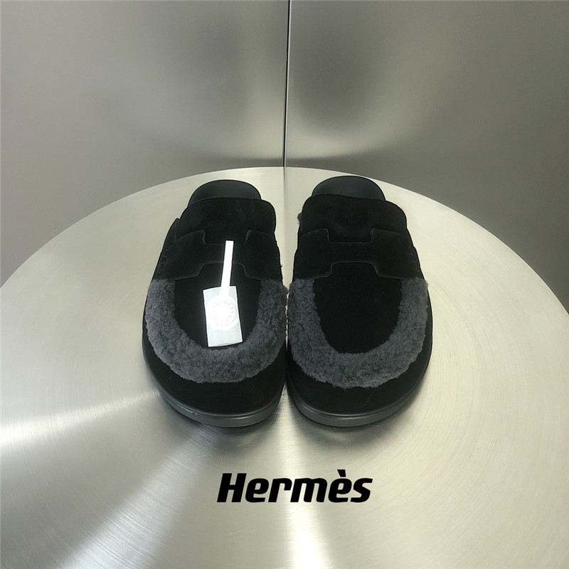 Hermès Fur Birkenstocks