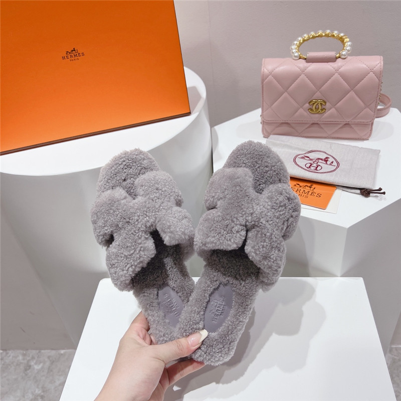 Hermès H drags autumn and winter style flat bottom hair drag