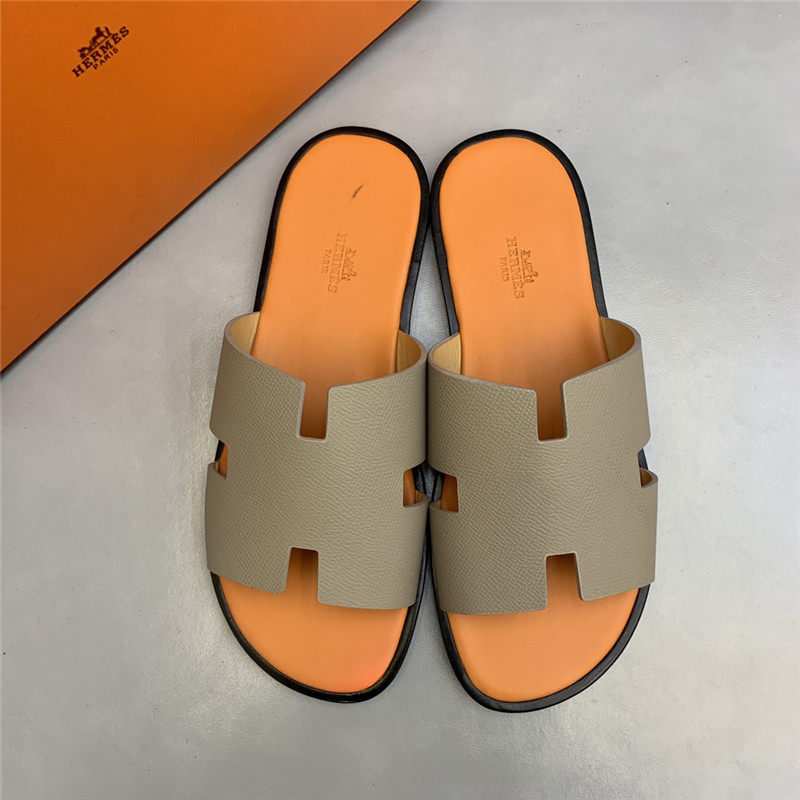 hermes H men s slippers