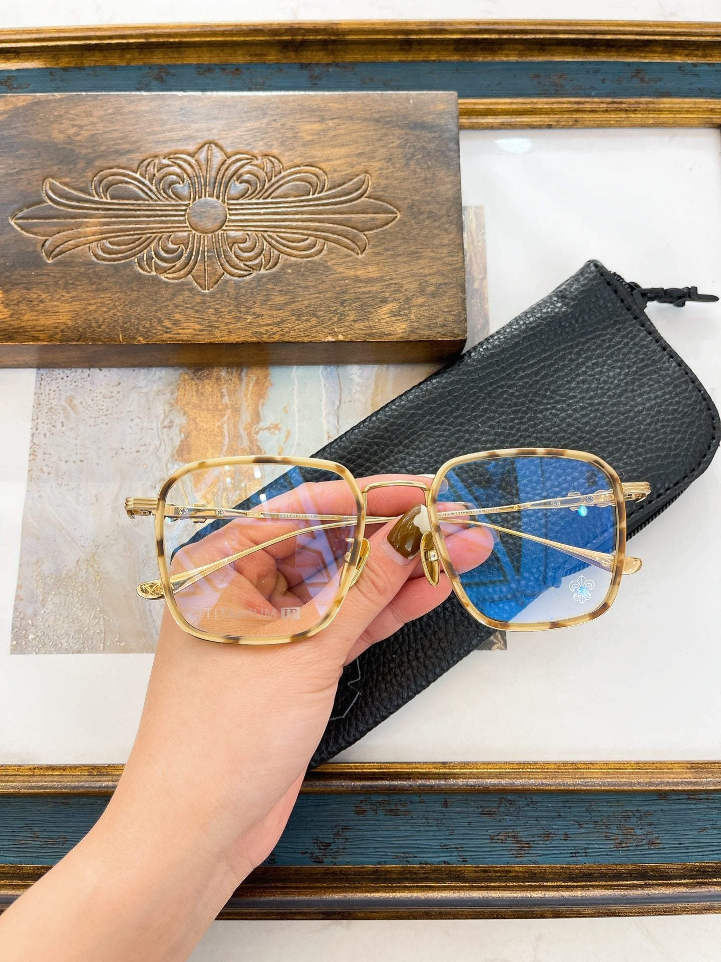 Chrome Hearts eyewear/glasses