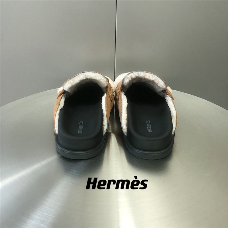 Hermès Fur Birkenstocks