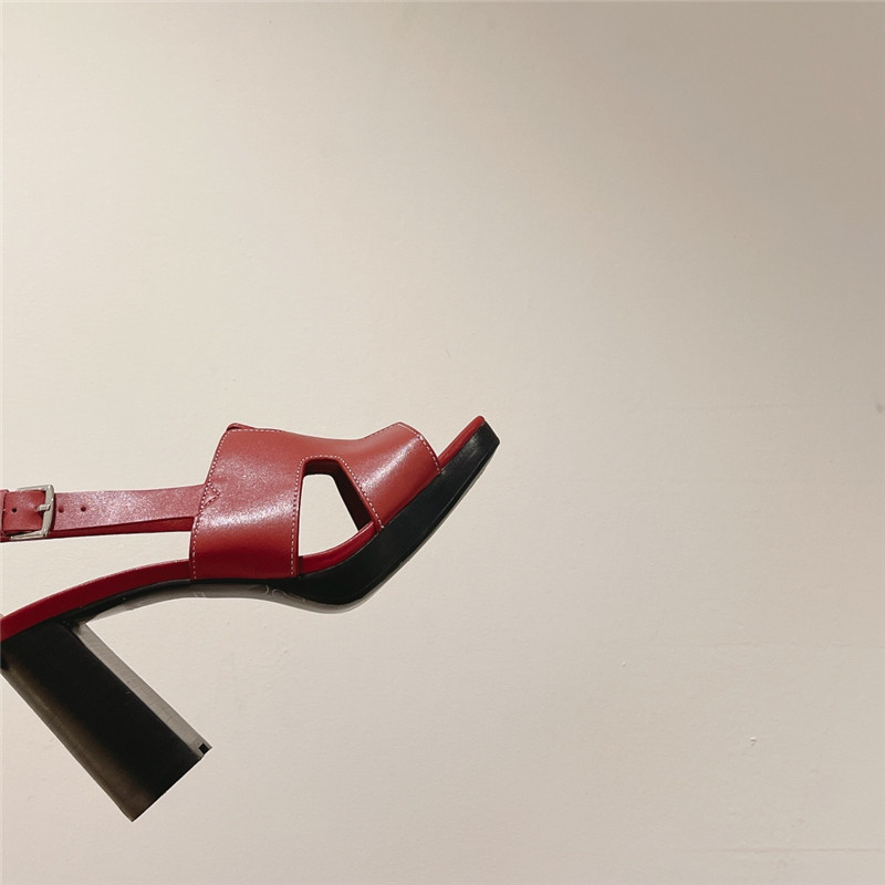 Hermes Sandals Dupe chunky heel sandals