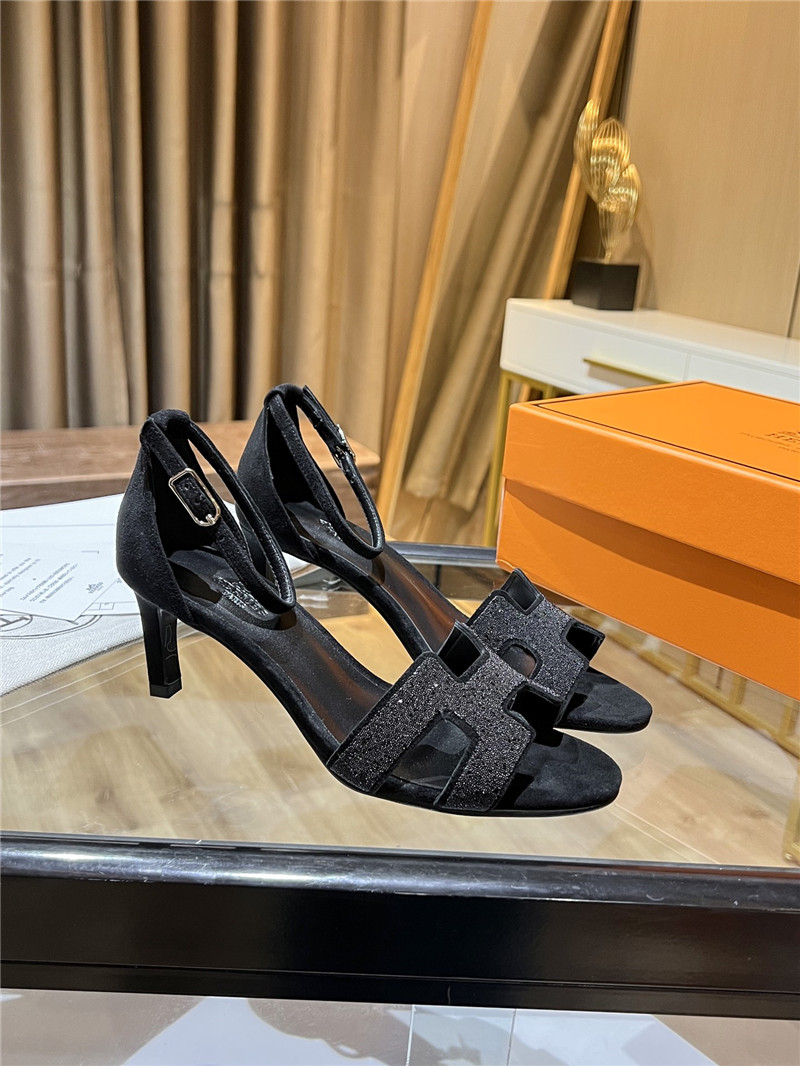 hermes high heel sandals
