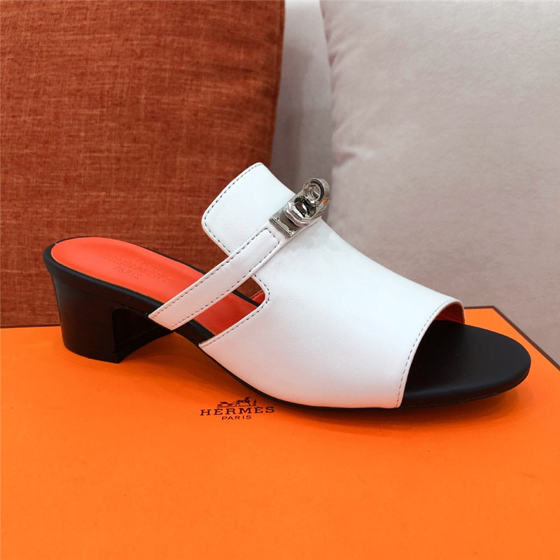 Hermes Sandals Dupe chunky heel sandals