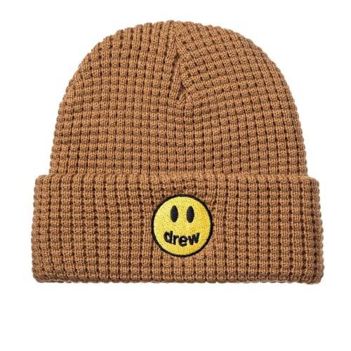 Drew Beanie Waffle Brown