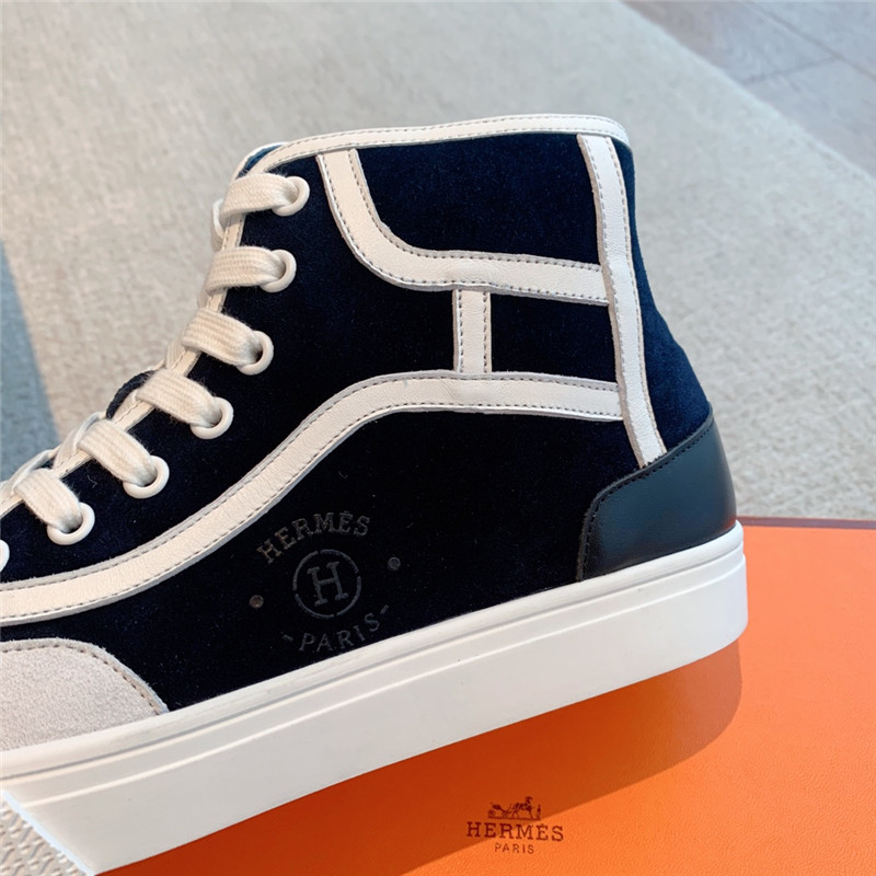 Hermès British retro casual shoes