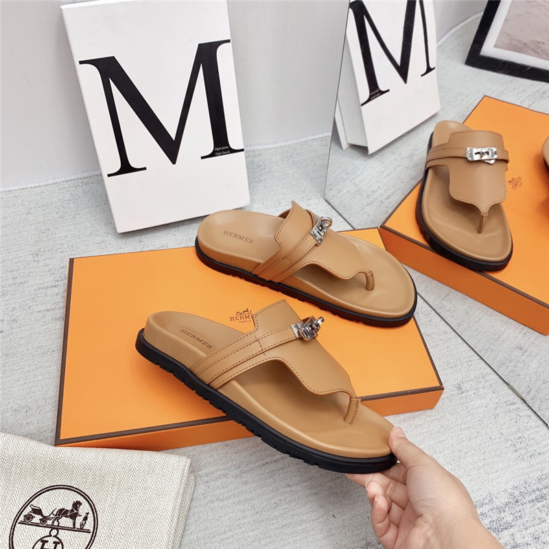 Hermès couple shoes