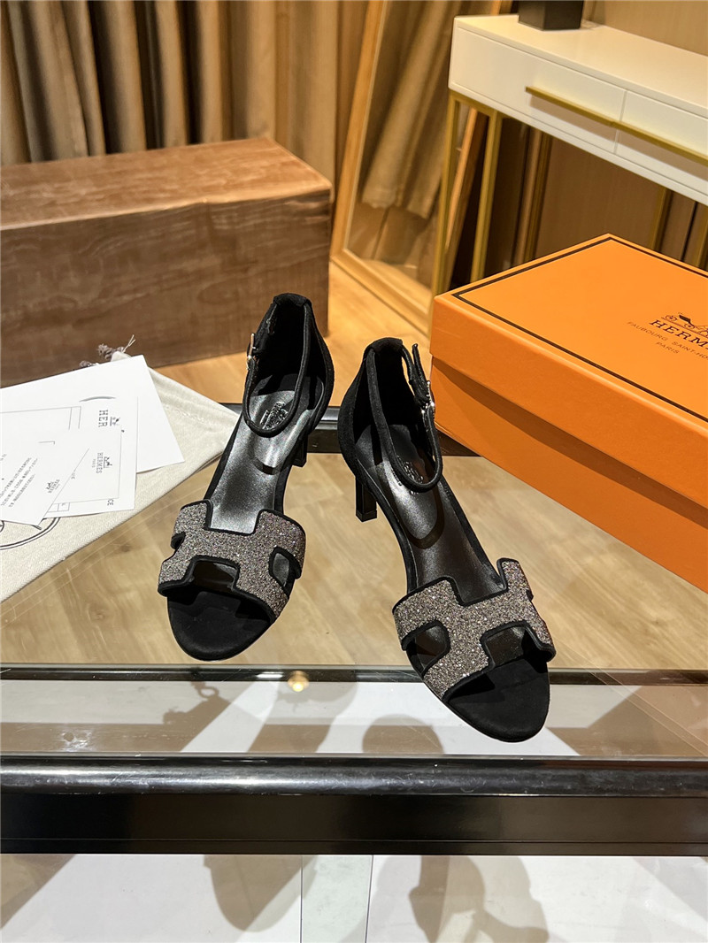 hermes high heel sandals