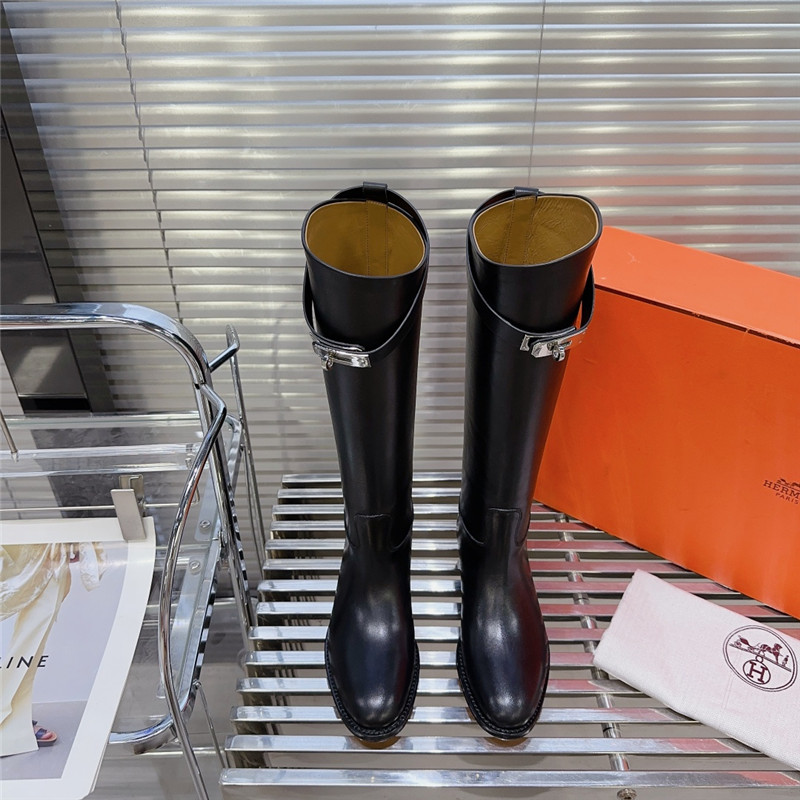 Hermès H lock perpetual classic boots