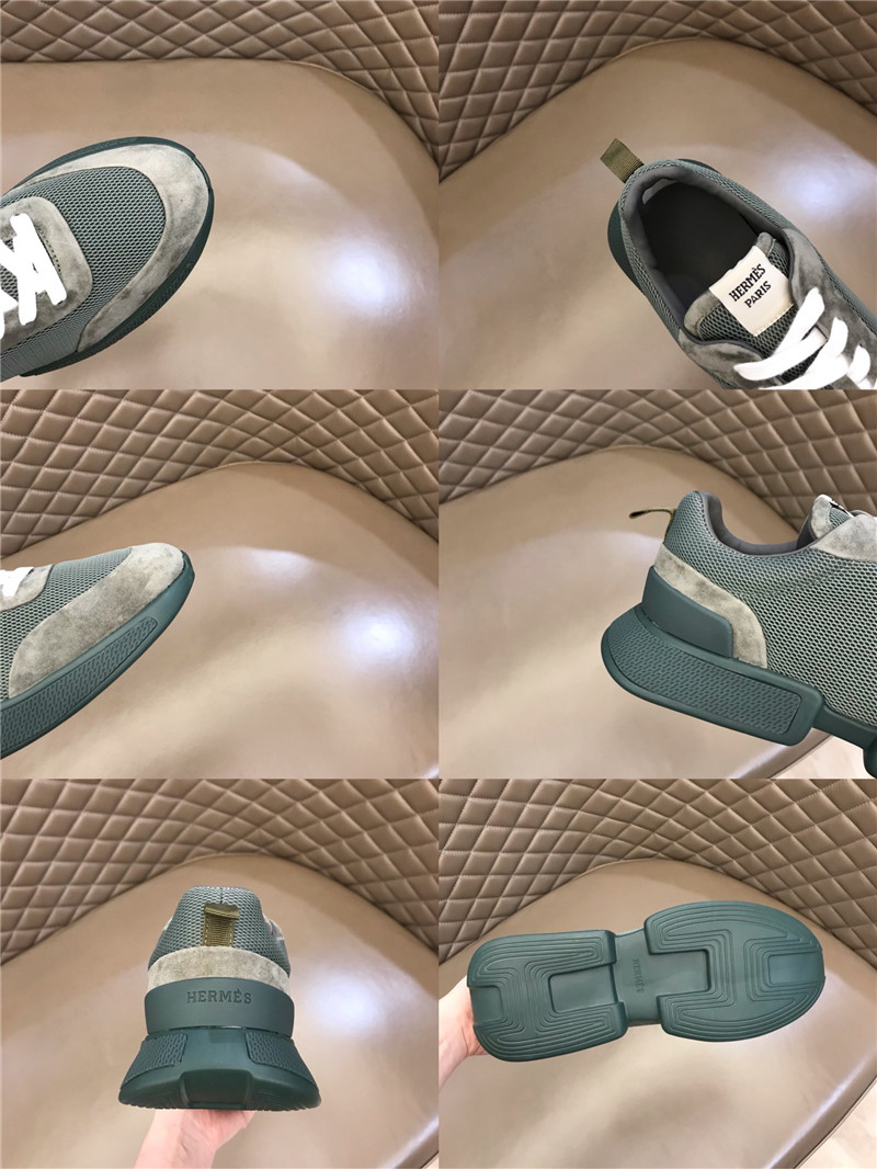 hermes high-end men s casual shoes