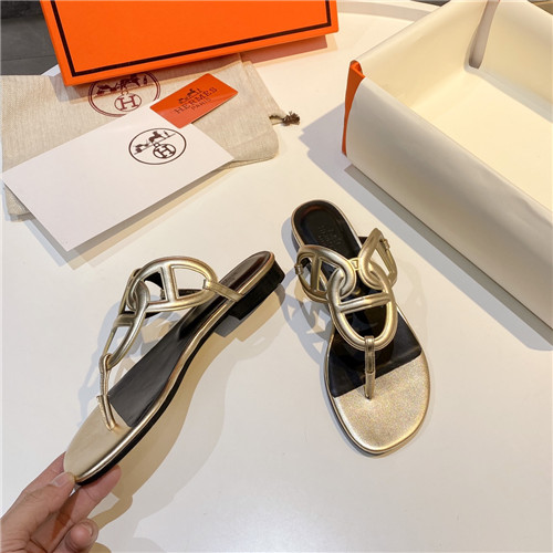 hermes finger slippers