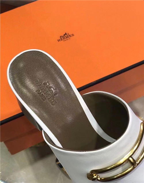 Hermes Dupes blossom mule slippers