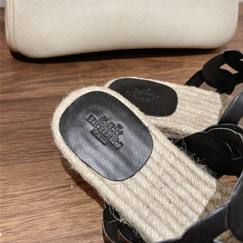 Hermès Gwen espadrilles