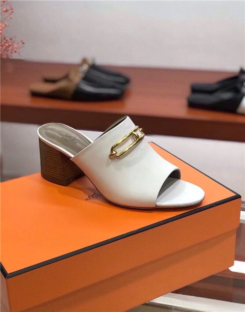 Hermes Dupes blossom mule slippers