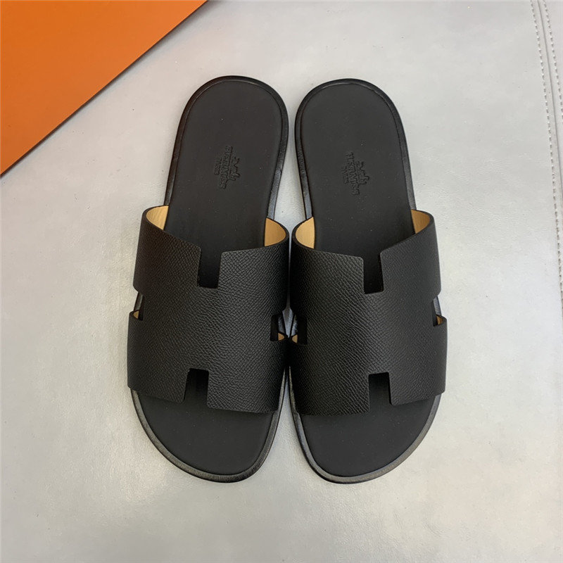 hermes H men s slippers