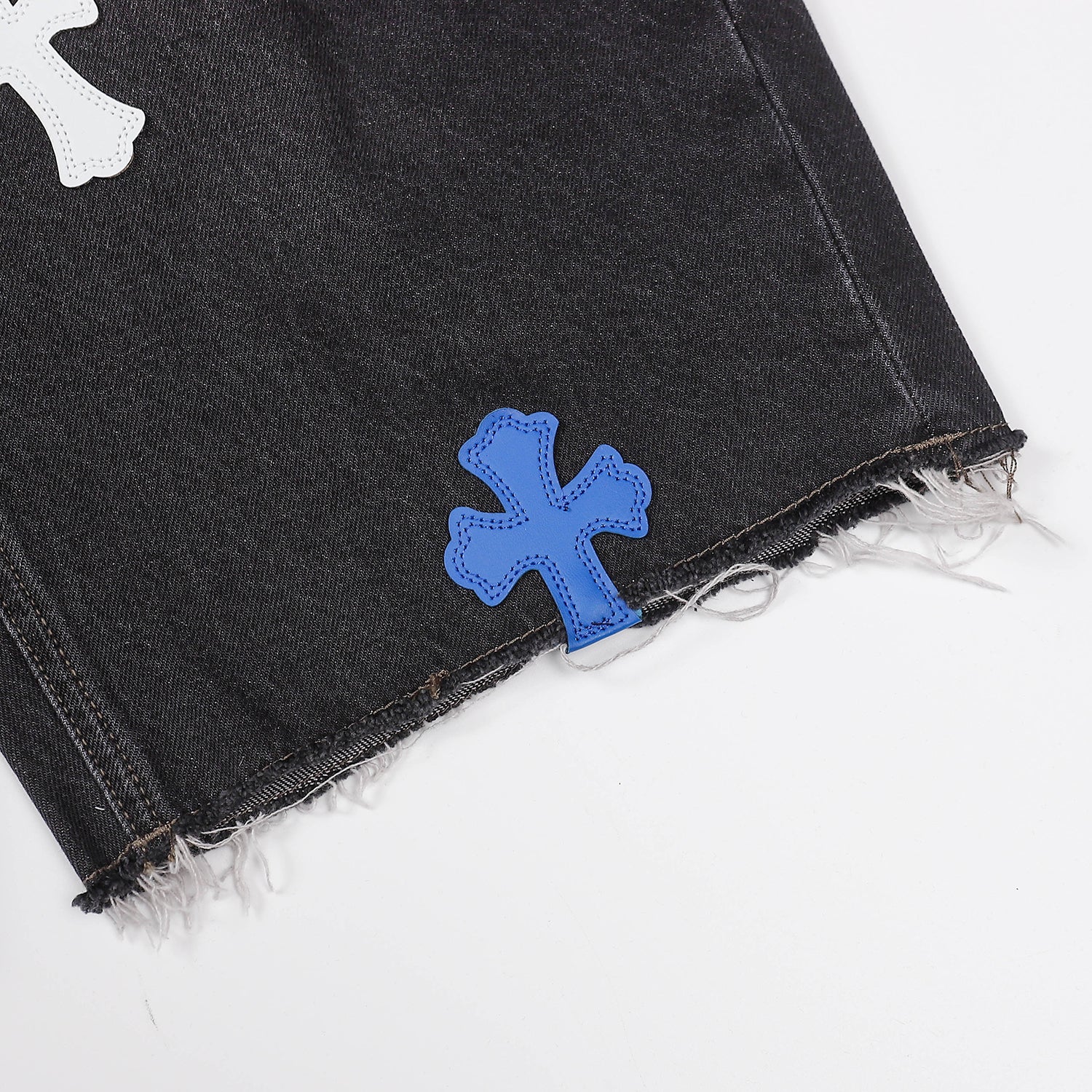 Chrome Hearts Denim Shorts