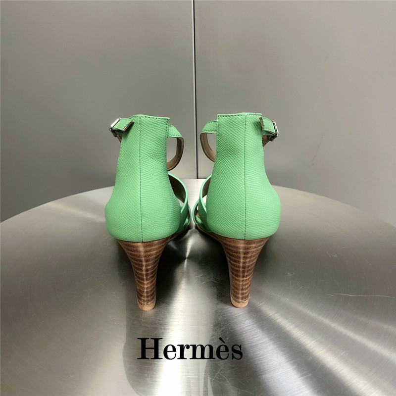 hermes legend wedge sandals