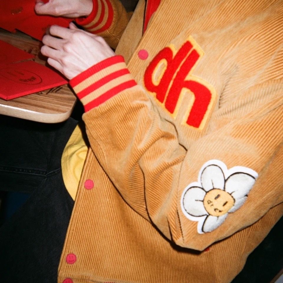 Drew House Corduroy Jacket Baseball Cardigan Sweatshirt