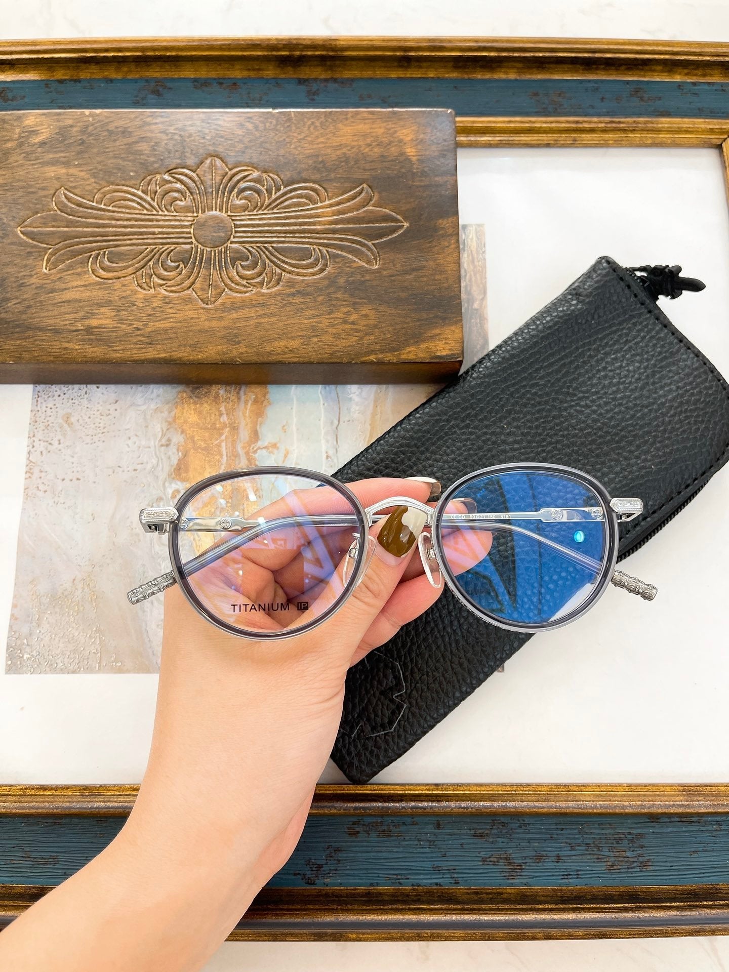 Chrome Hearts eyewear/glasses