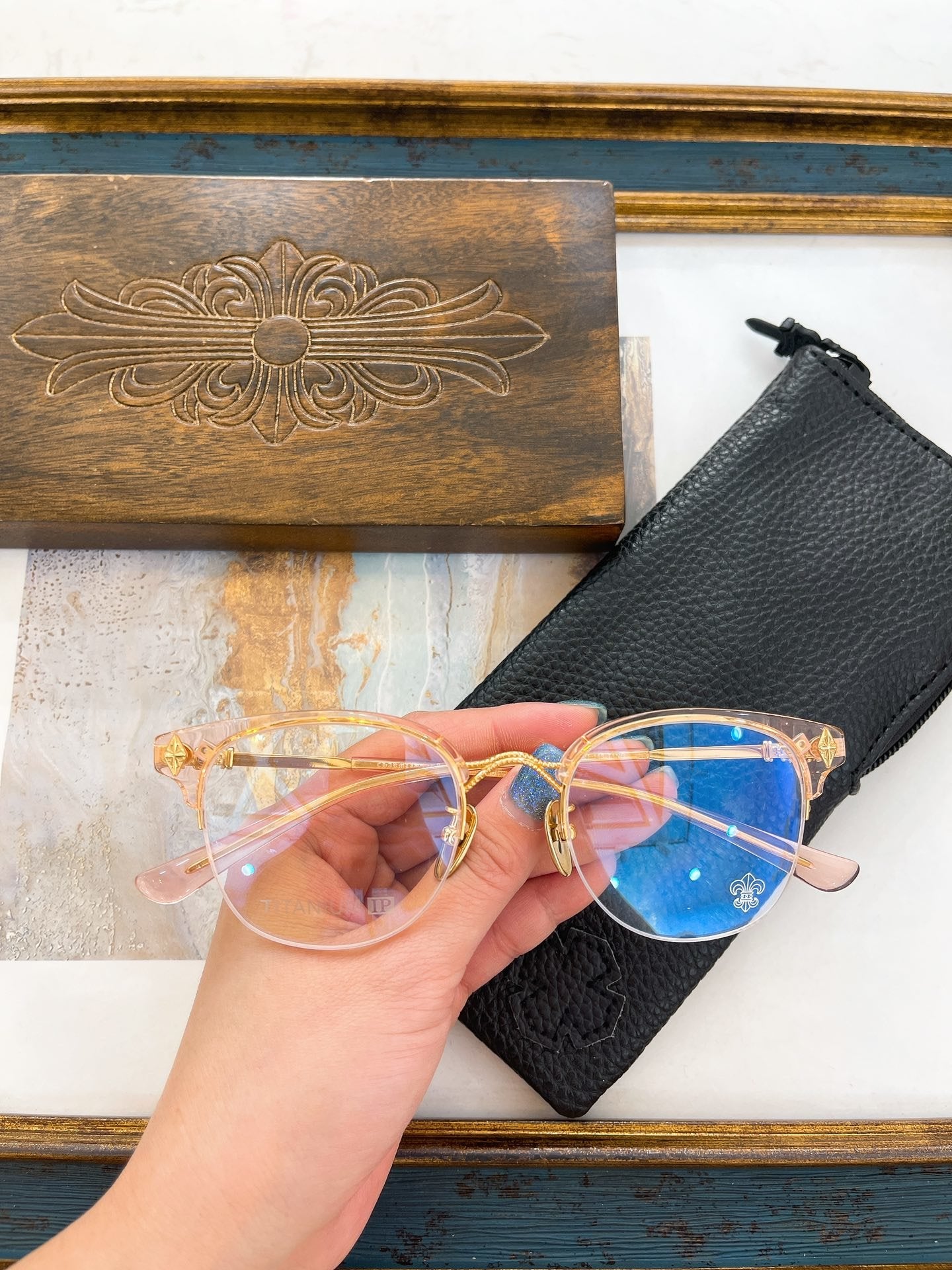 Chrome Hearts eyewear/glasses