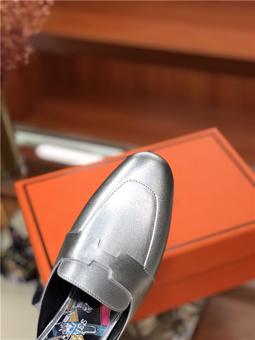 hermes loafers slippers