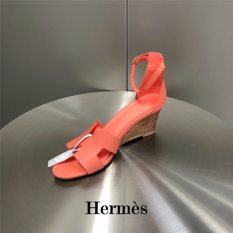 hermes legend wedge sandals