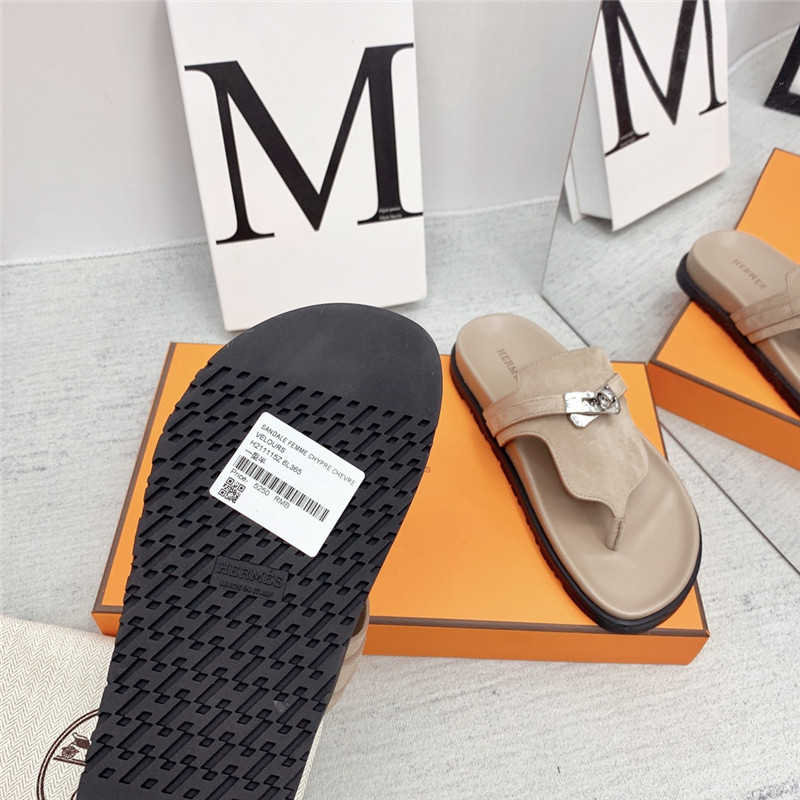 Hermès couple shoes