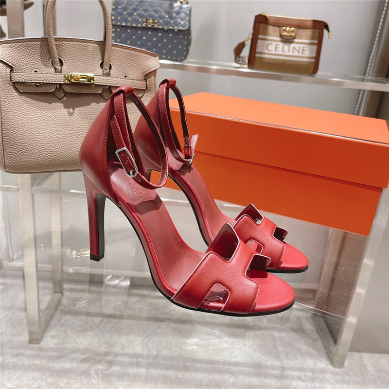 hermes high heel sandals womens