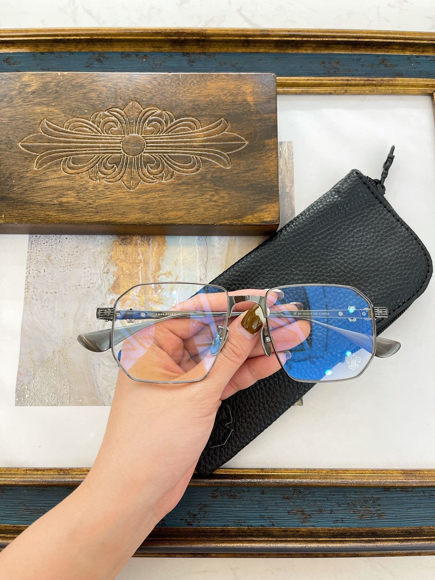 Chrome Hearts eyewear/glasses