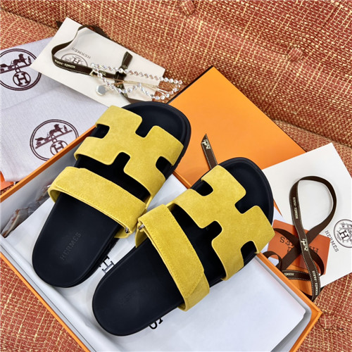 hermes h slippers womens