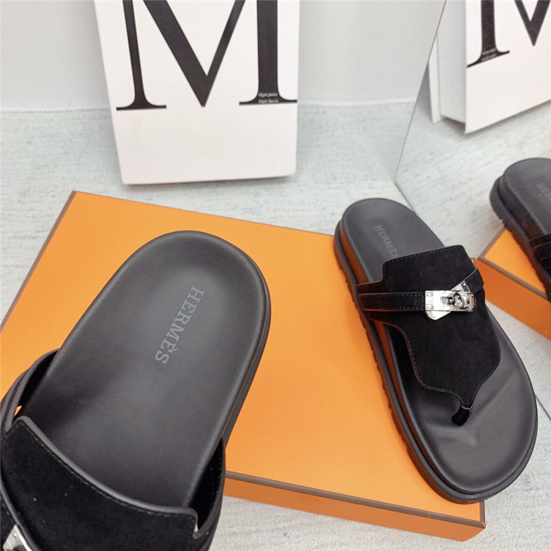 Hermès couple shoes