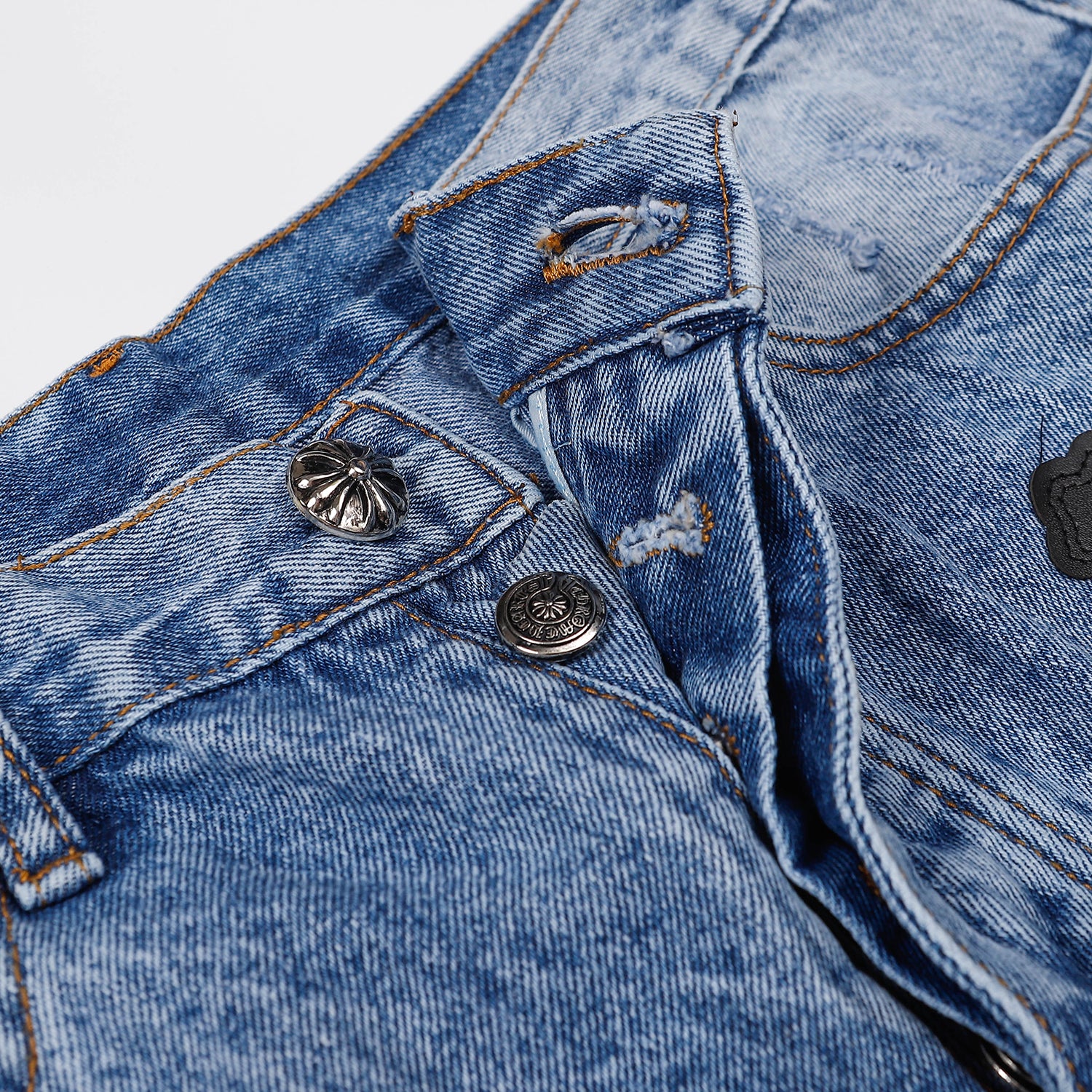 Chrome Hearts Denim Shorts