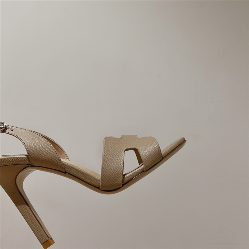 Hermès early spring counter new high-heeled sandals