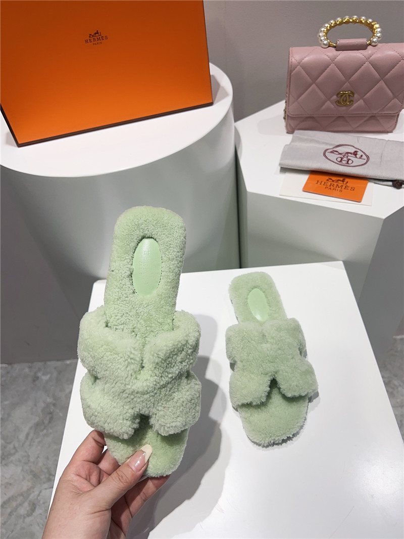 Hermès H drags autumn and winter style flat bottom hair drag